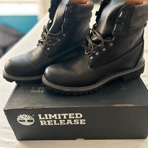 Timberland Limited Release Black Boots